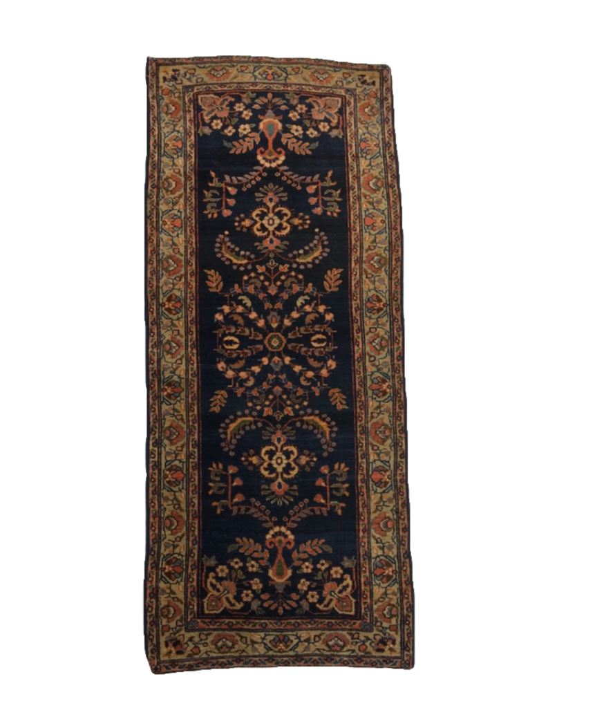 Run2060 100% wool pile hand knotted in Iran, c1930 size 2 by 4.9 - Varter's  Oriental Rugs